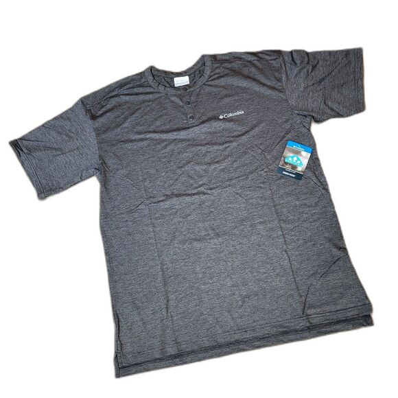 Columbia Coral Ridge Performance Tee – Men’s Medium, Gray – NWT - Picture 1 of 8